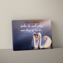 Lade das Bild in den Galerie-Viewer, Liebesschwäne