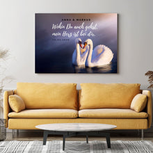 Lade das Bild in den Galerie-Viewer, Liebesschwäne