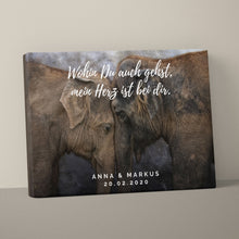 Lade das Bild in den Galerie-Viewer, Elefantenliebe