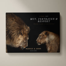 Lade das Bild in den Galerie-Viewer, Löwenliebe