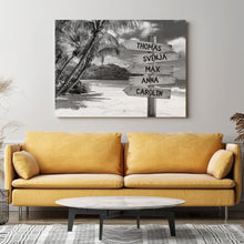 Lade das Bild in den Galerie-Viewer, Wanderschild Schwarz-Weiß (2-6 Personen)