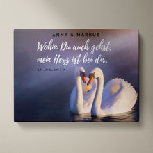 Lade das Bild in den Galerie-Viewer, Liebesschwäne
